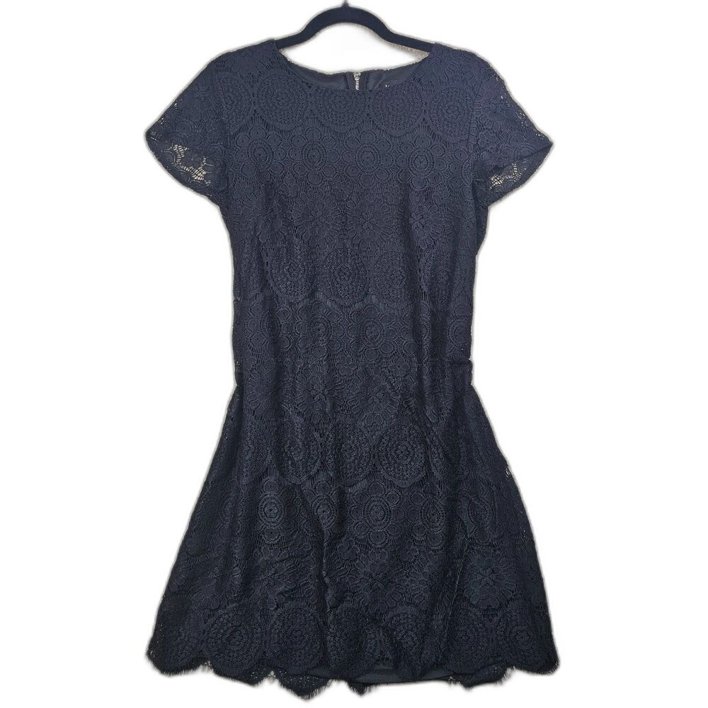 Laundry By Shelli Segal Lace Dress Black Size 10